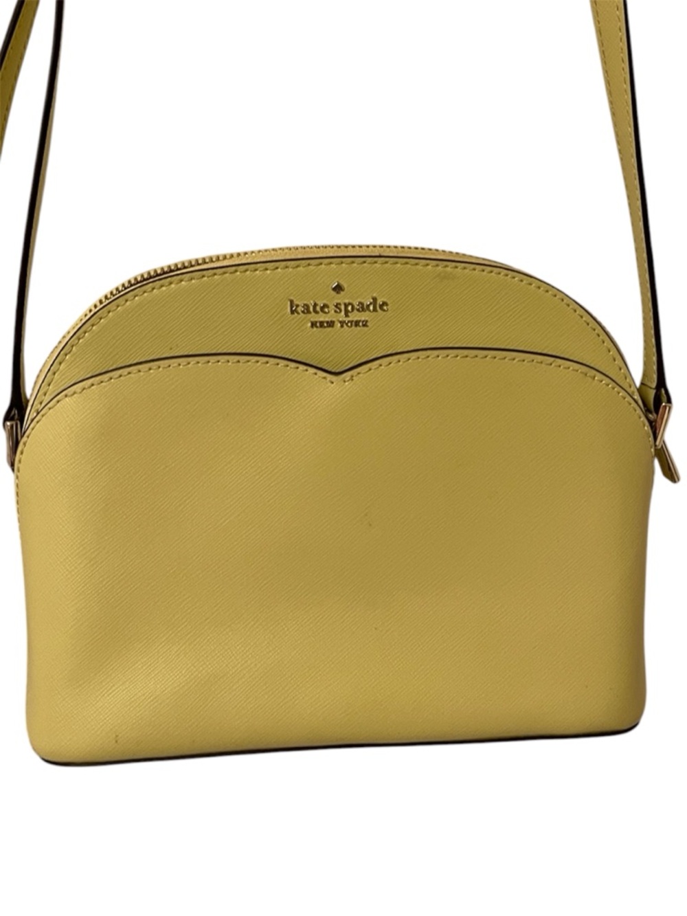 Kate Spade  “New York Payton Dome Satchel Saffiano Leather Frosty Lime” NWOT